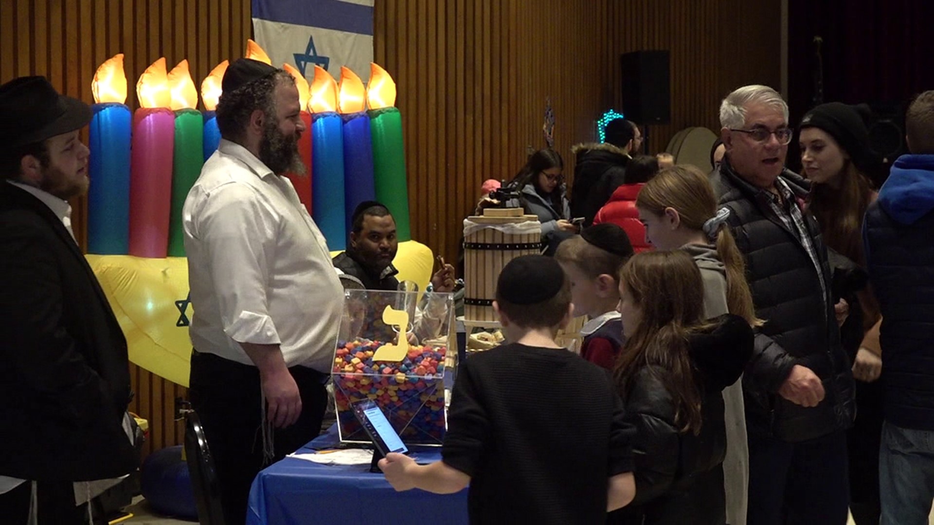 The third annual Hanukkah festival shared Jewish culture with the community through food, music and games.