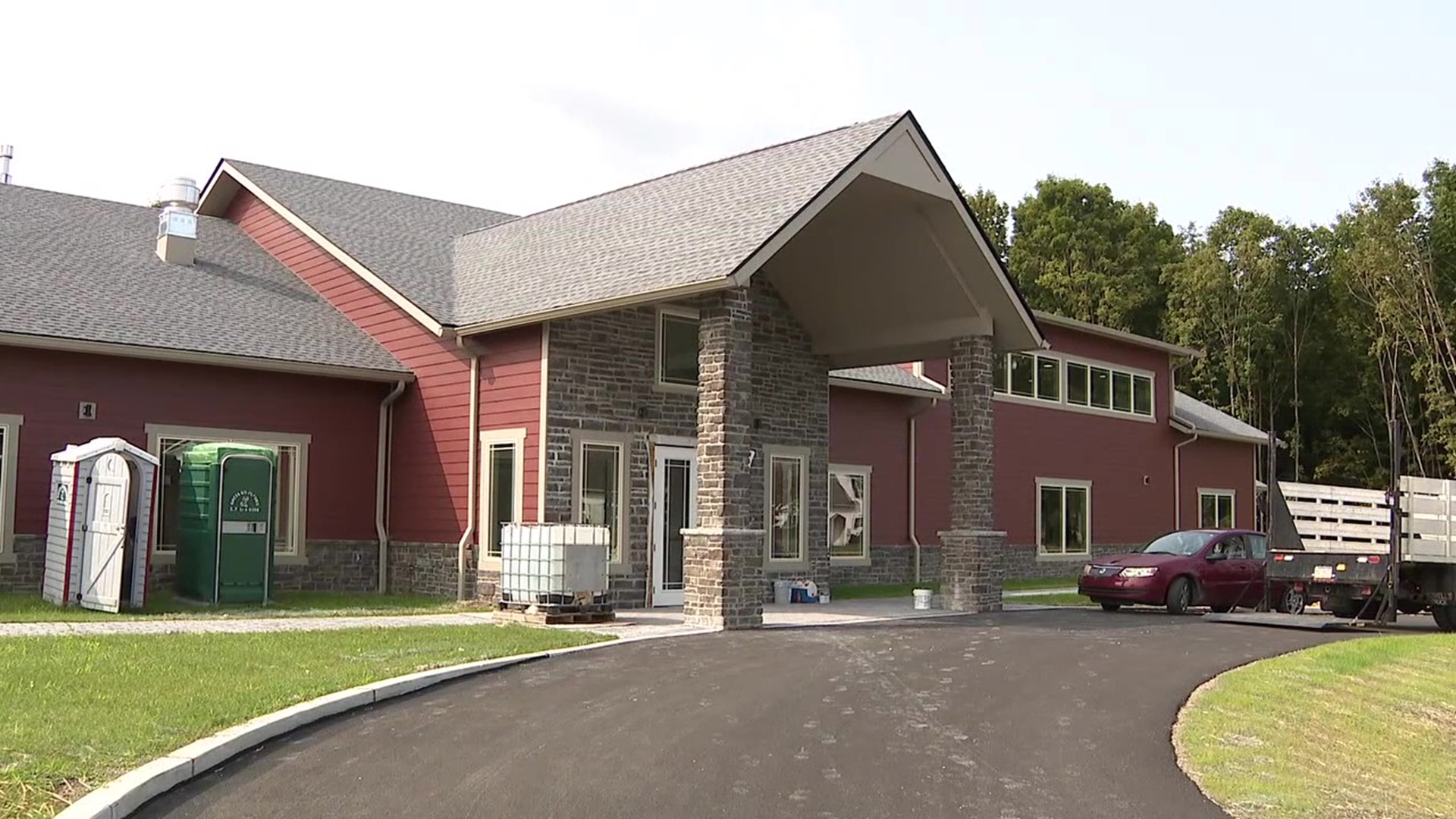 The Middle Smithfield Community and Cultural Center will be home to a library, open space, and other features.