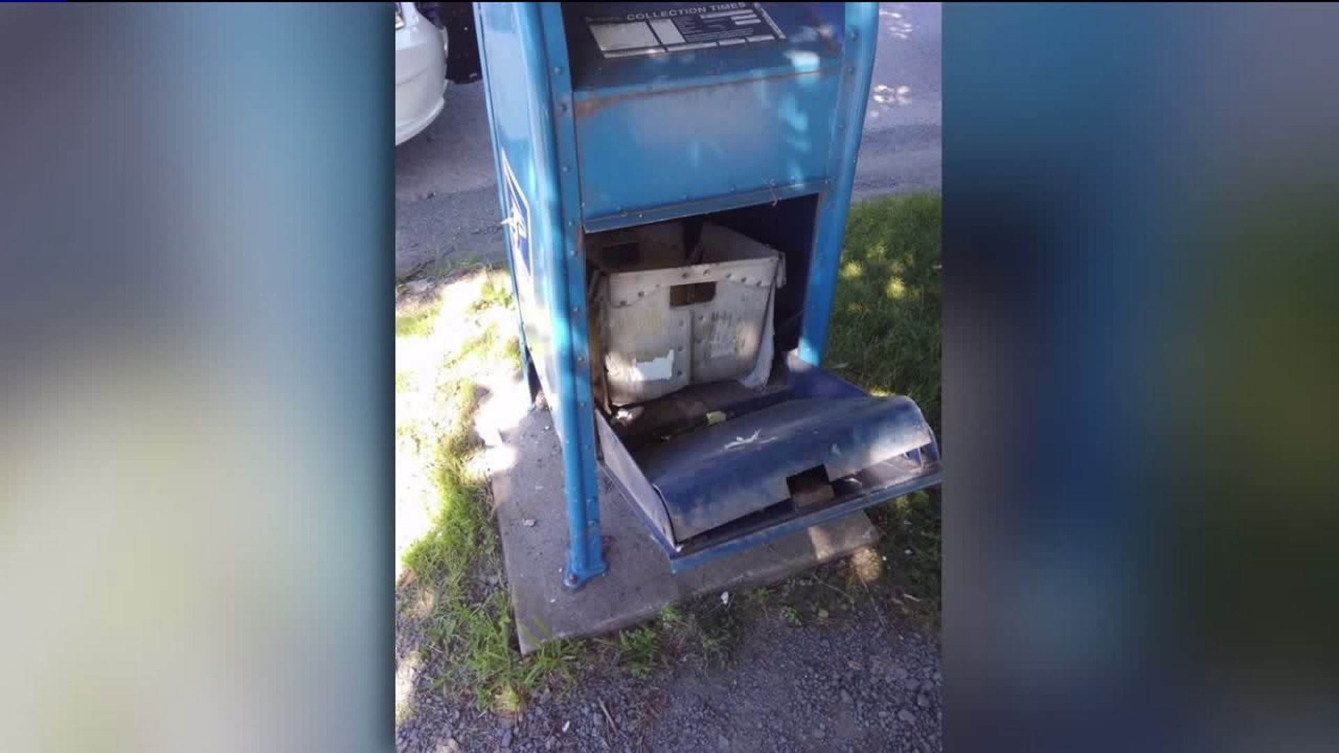 Explosion in Wayne County Mailbox