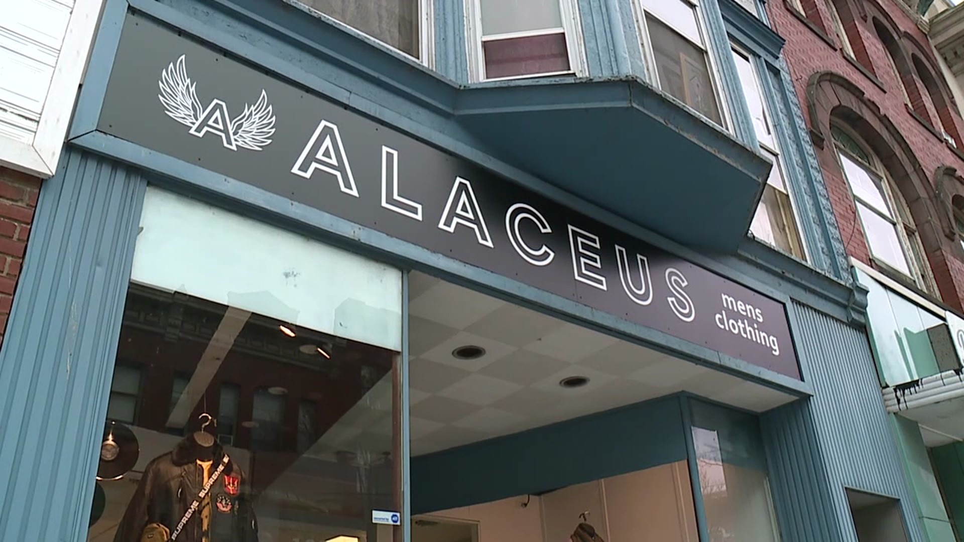 A new men's clothing store in downtown Lock Haven is creating a lot of buzz. Newswatch 16's Chris Keating has a look inside.