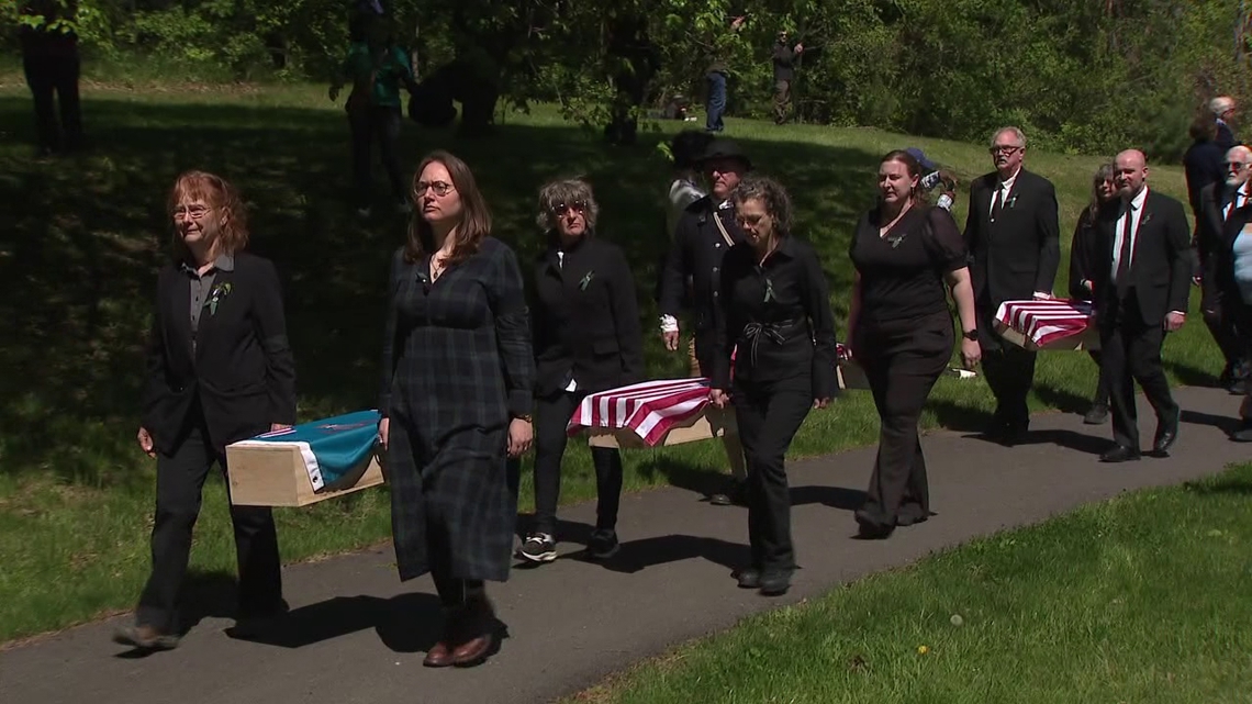 44 Revolutionary War soldiers' remains reburied at Lake George