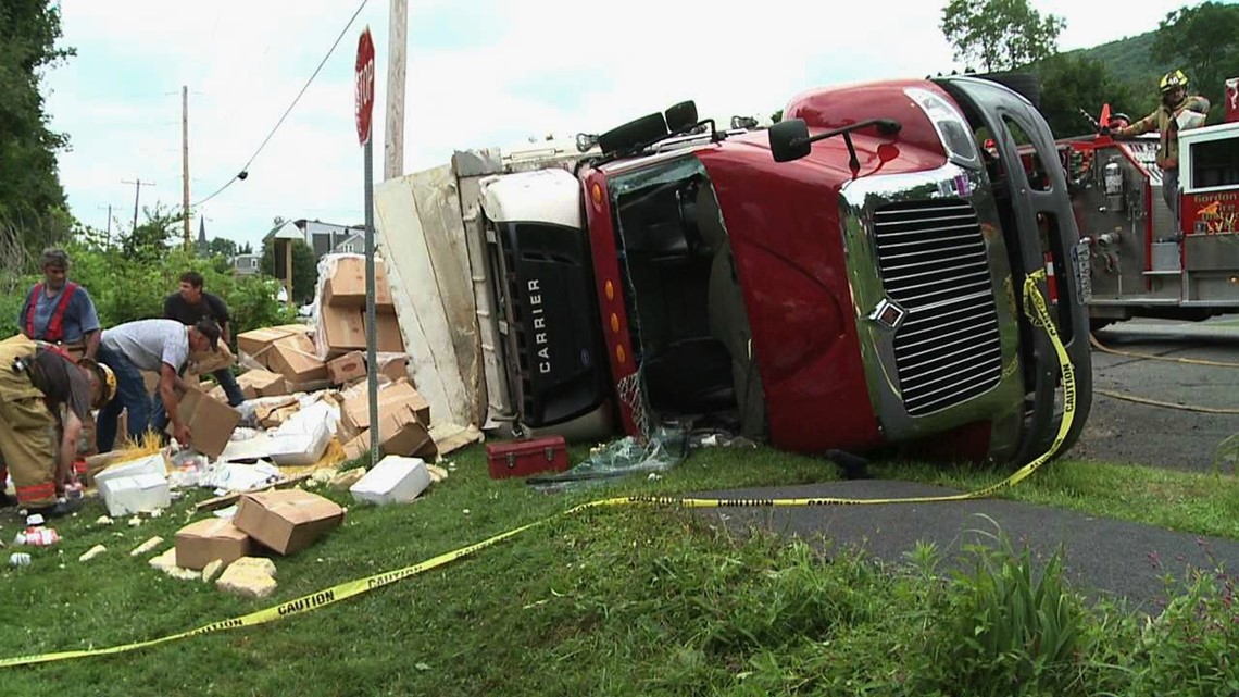Another Crash On Gordon Mountain, Neighbors Call For Truck Ban