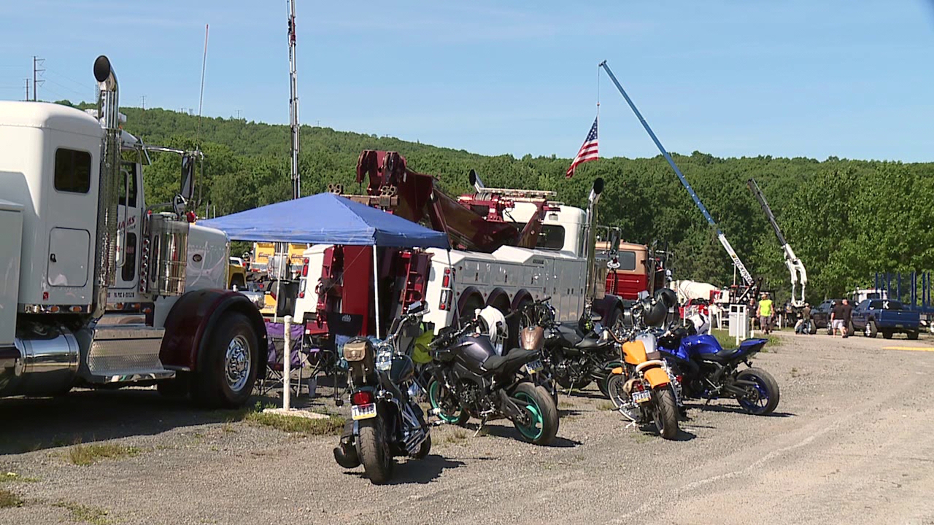 The truck and heavy equipment expo returned for its sixth year Saturday at the Circle Drive-In.