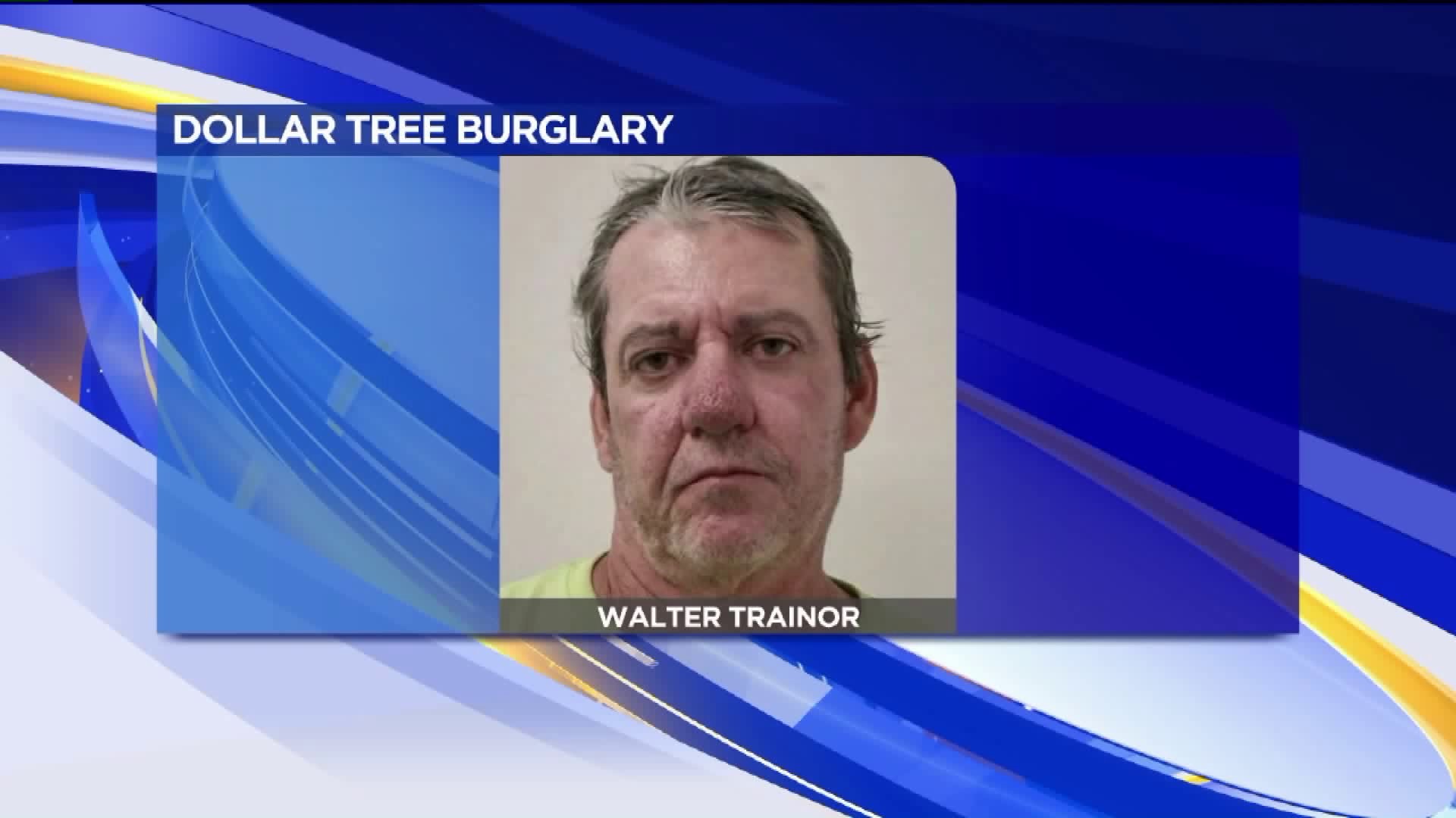 Dollar Tree Burglar Arrested