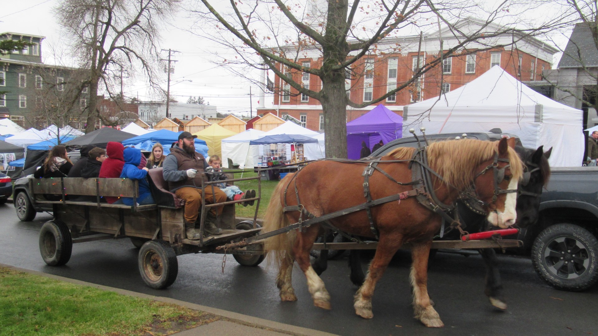 There's no place like home for the holidays, and one town in Susquehanna County is opening its doors to anyone looking for the Hallmark movie venue.