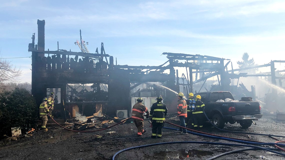 Three People Escape as Beer Store in Schuylkill County Goes up in Flames | wnep.com
