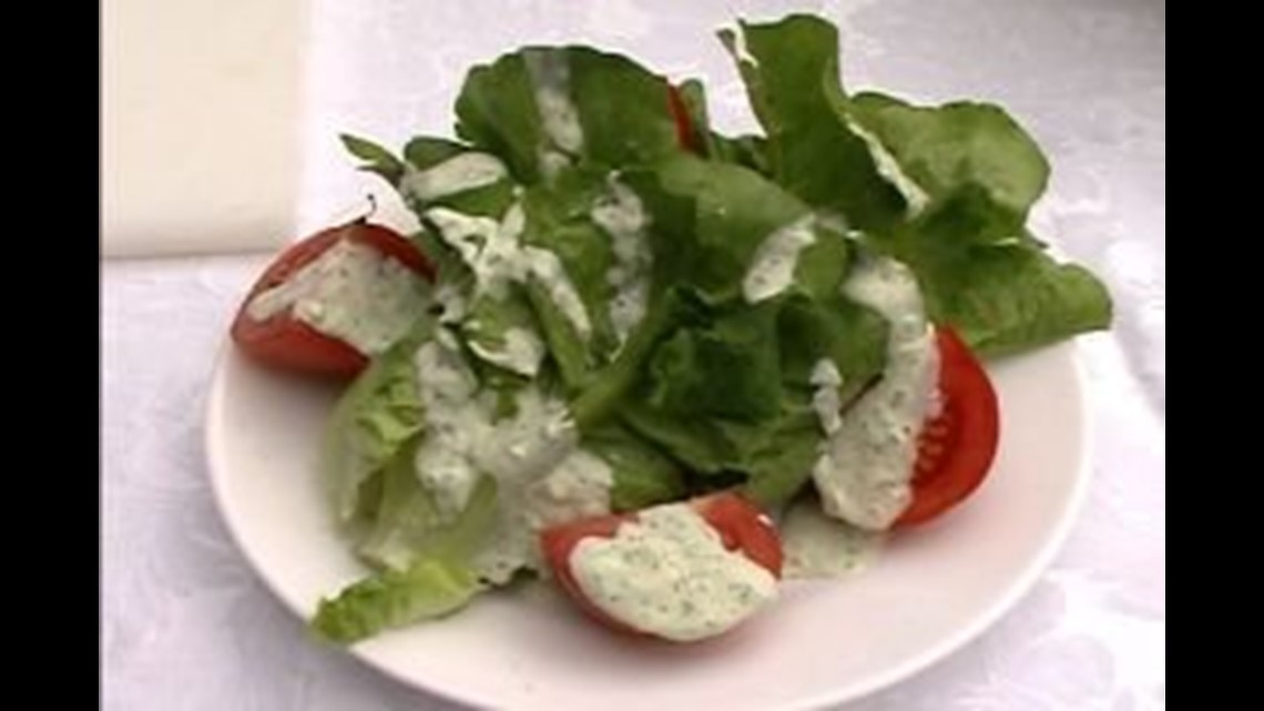 bibb salad with basil green goddess dressing Green Goddess Bibb Salad