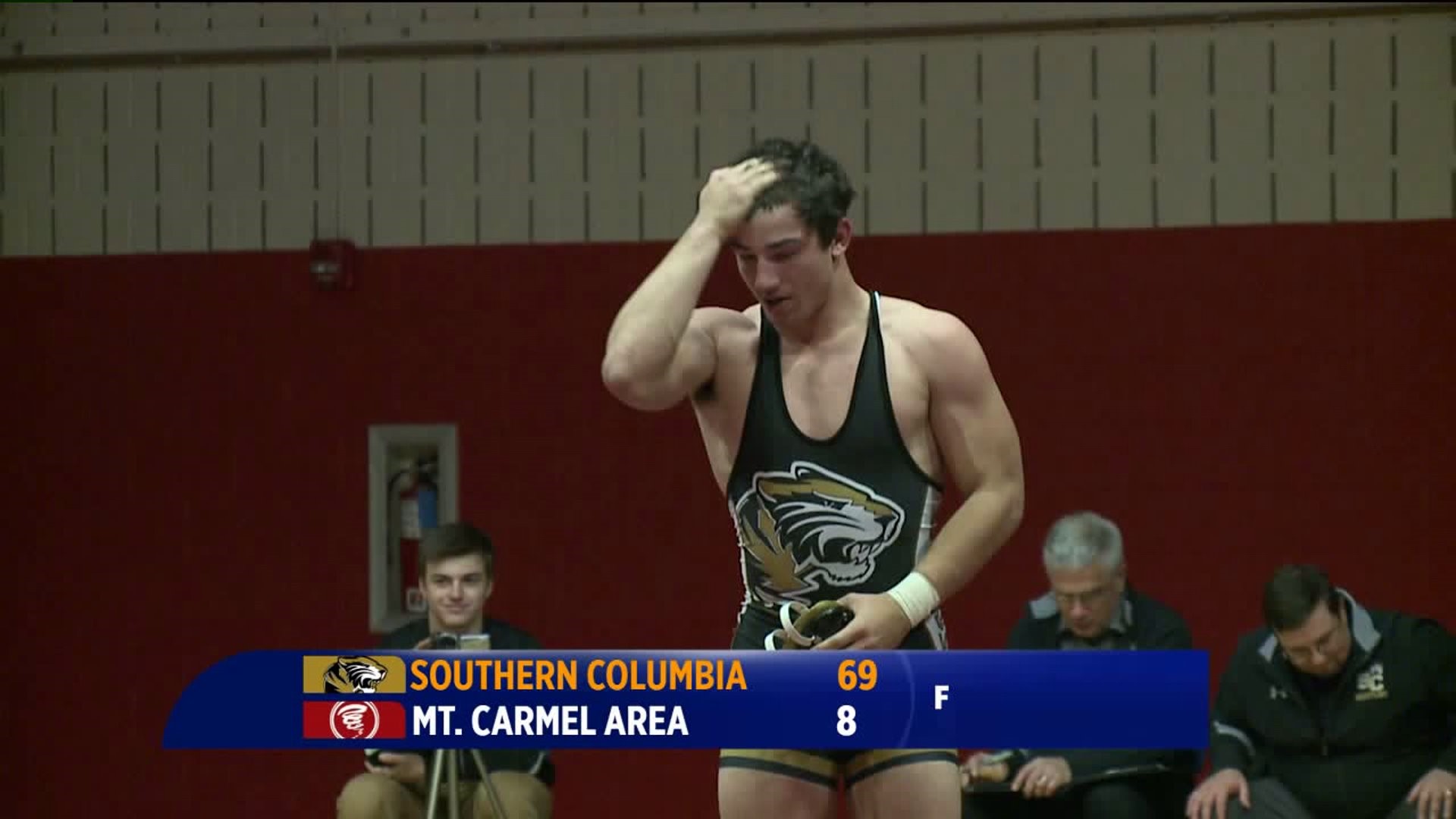 Southern Columbia vs Mt. Carmel Area wrestling