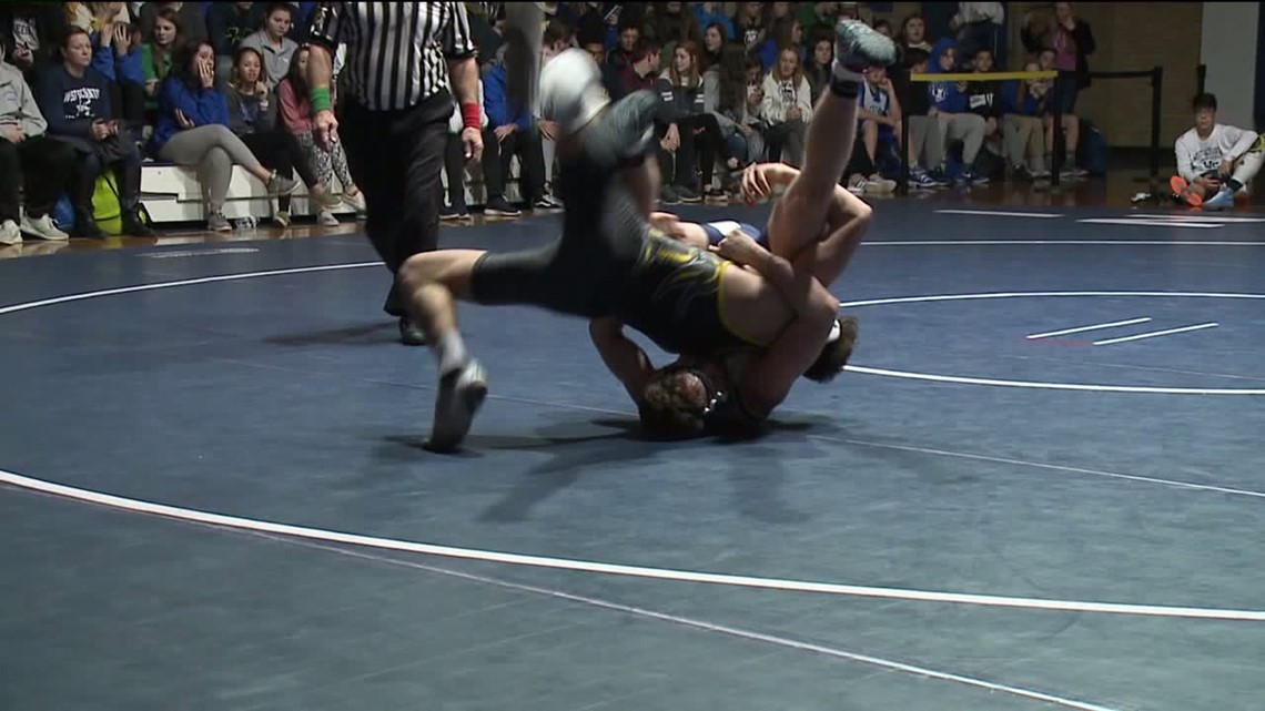 LakeLehman vs West Scranton wrestling