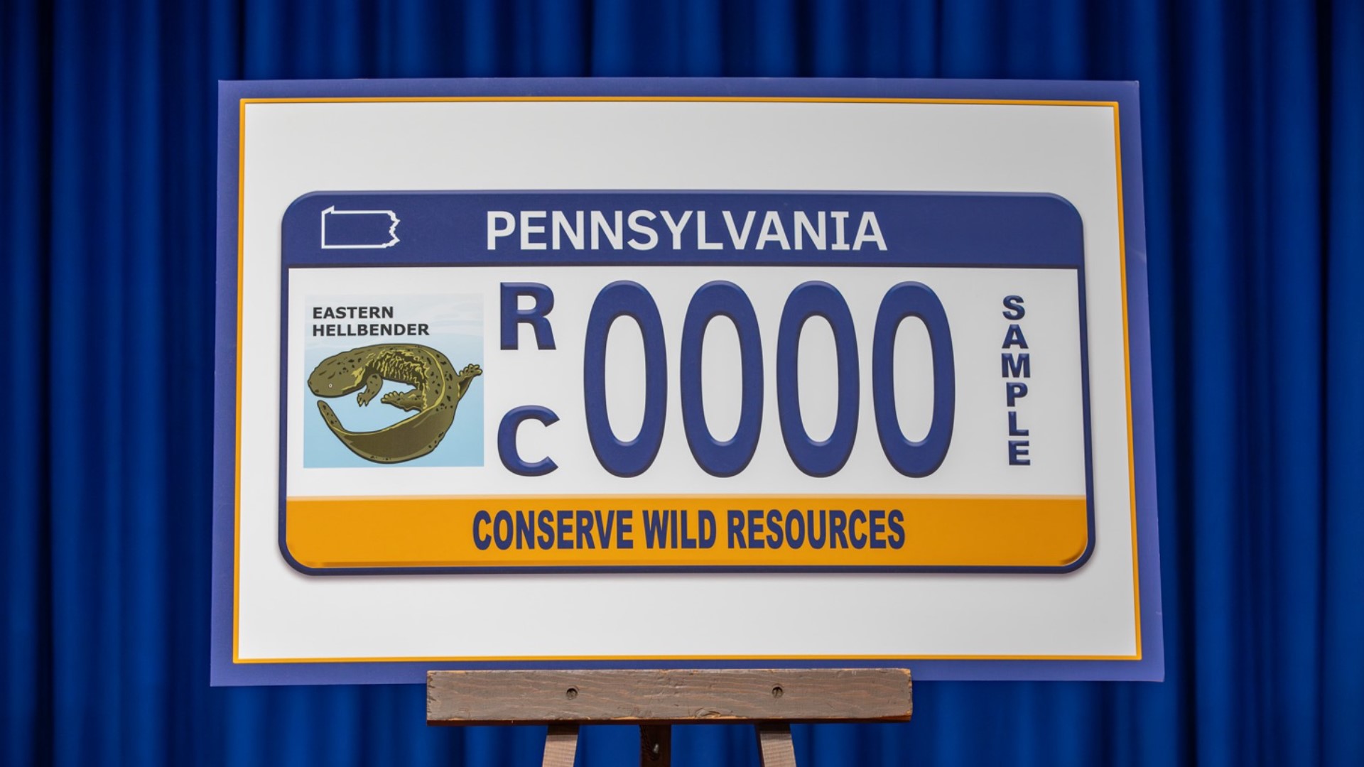 The state Capitol celebrated the new license plate featuring Pennsylvania's state amphibian.