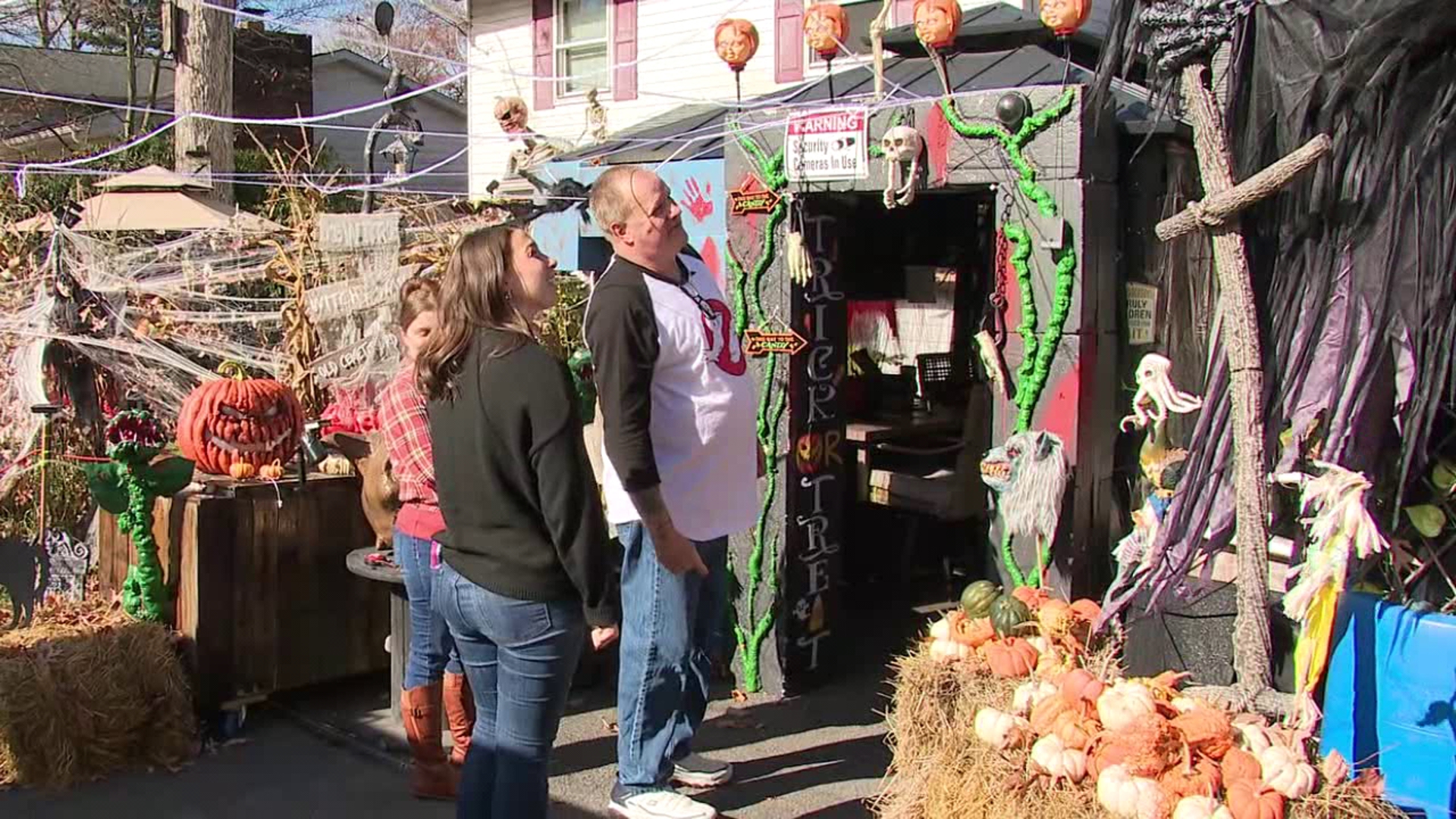 A home in Mountain Top transforms itself annually into a Halloween haunt for families to enjoy for free. 