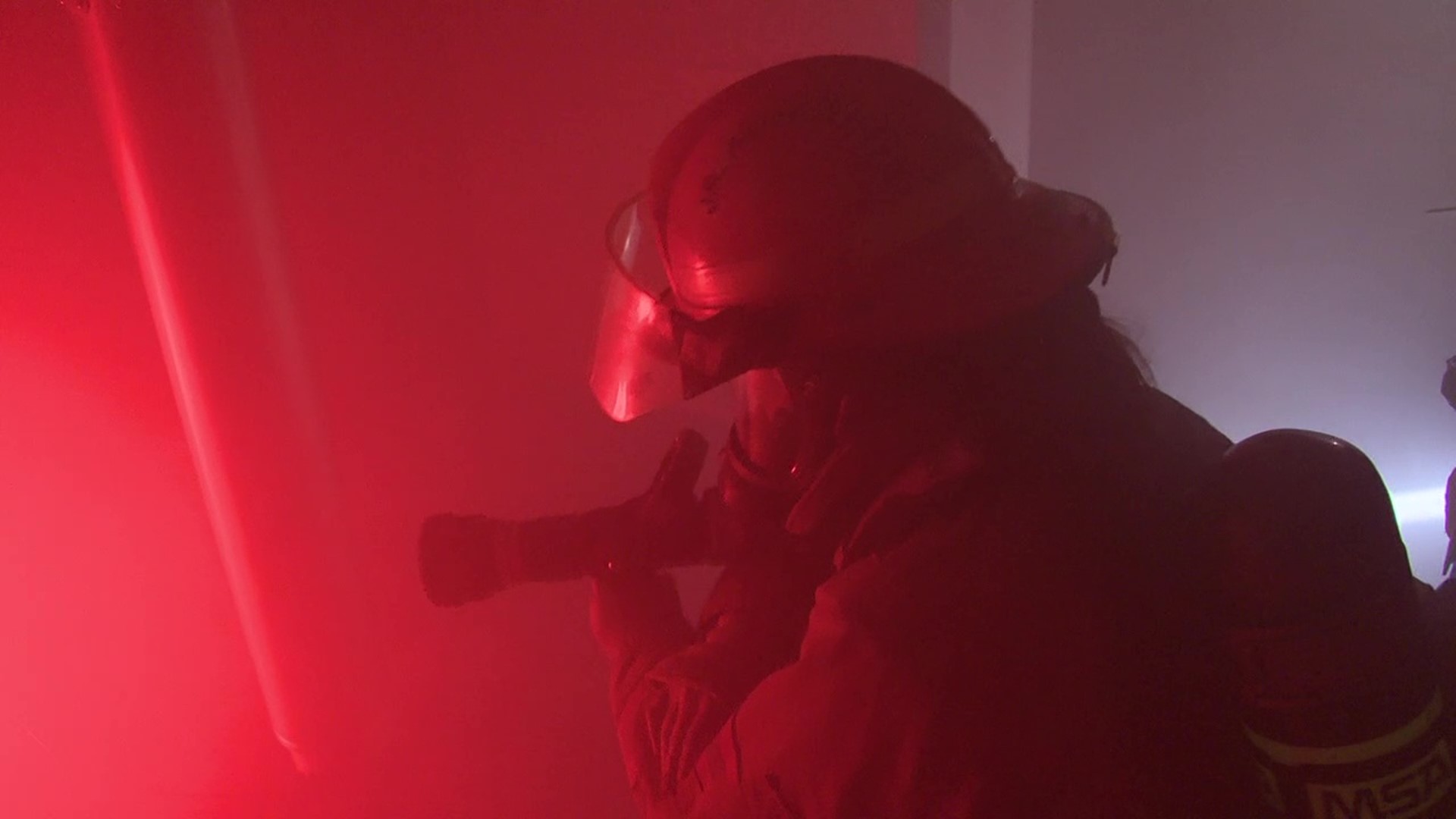 The Danville Area High School Fire Club held a simulation drill for students and Newswatch 16's Nikki Krize.