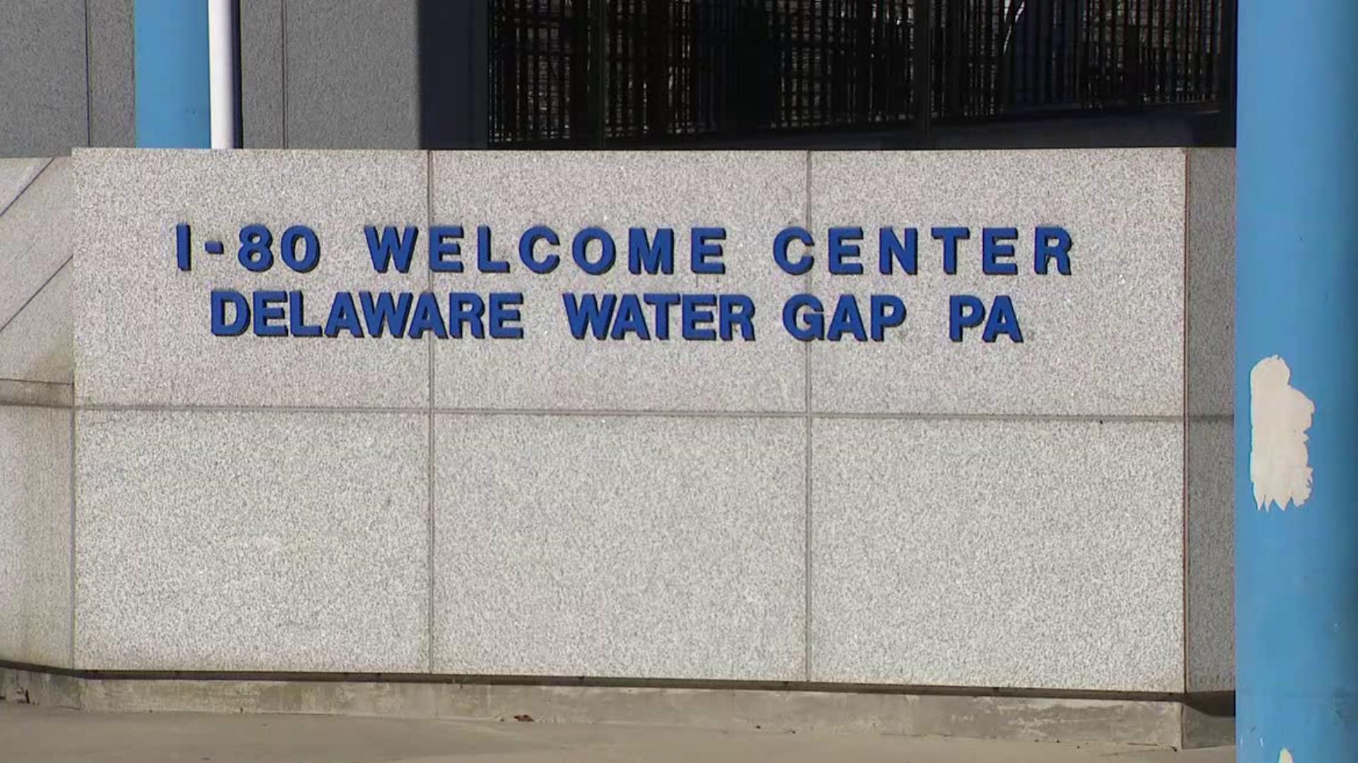 A busy rest stop in the Poconos is closed until further notice. PennDOT shut down the Delaware Water Gap Welcome Center on I-80 due to damage inside the building.