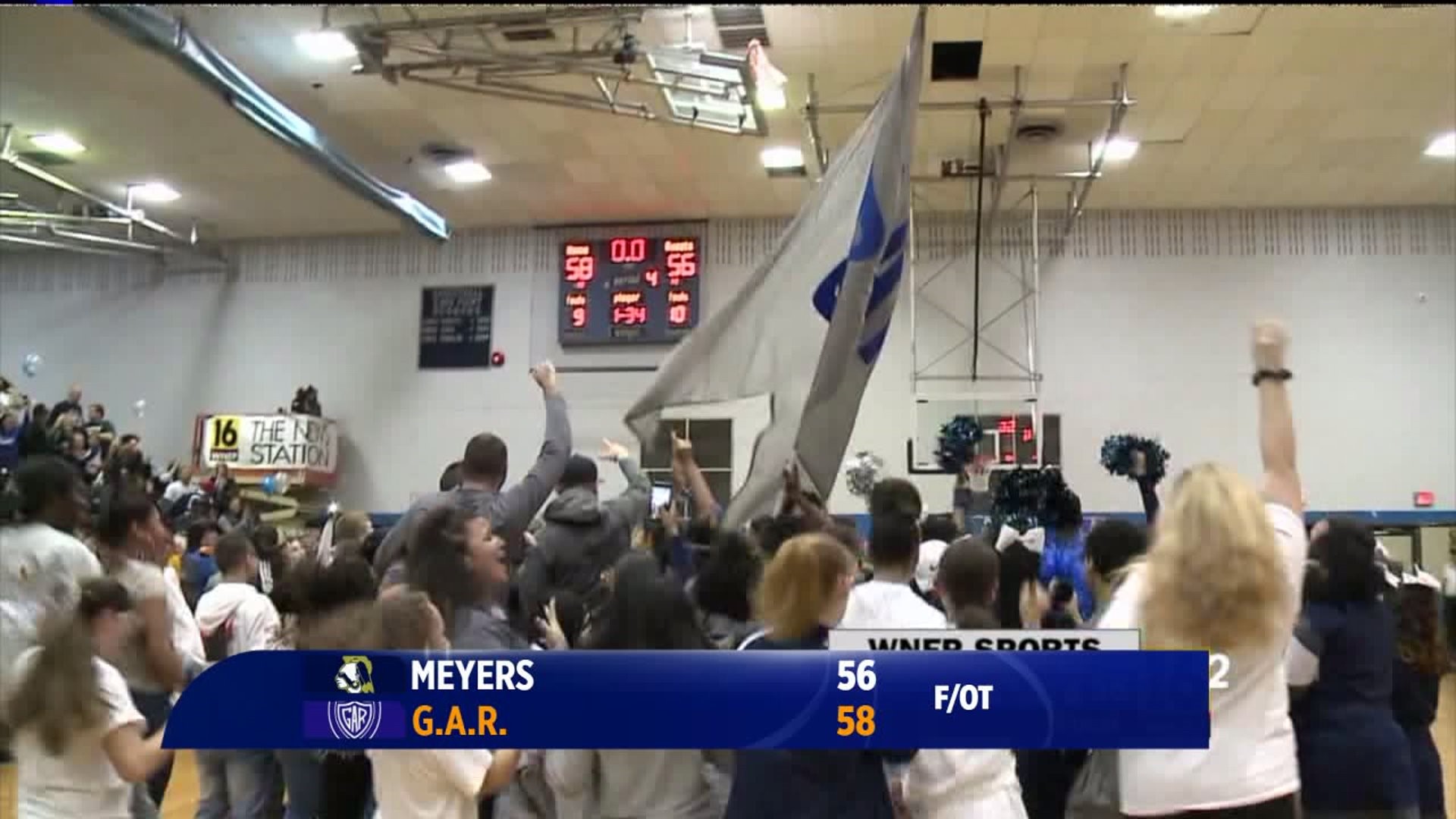 G.A.R. Wins Wild Overtime Game Over Meyers in Final Meeting