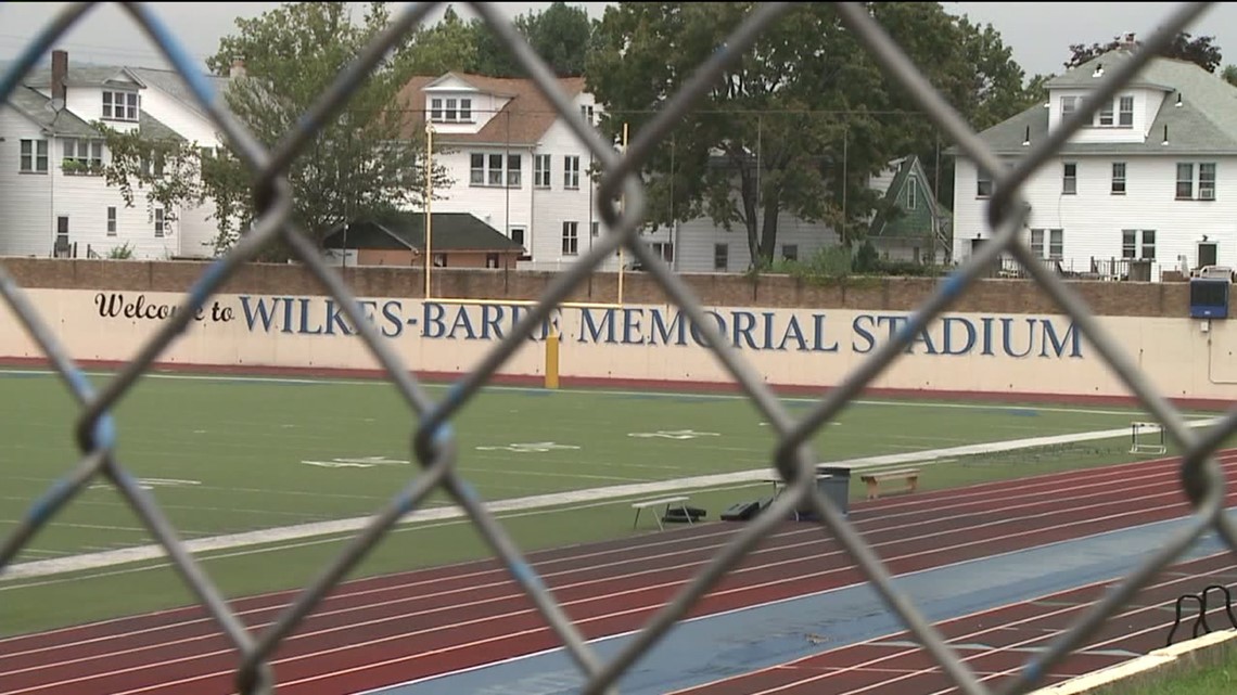 High School Stadium In Wilkes Barre Closed For Repairs Wnep Com