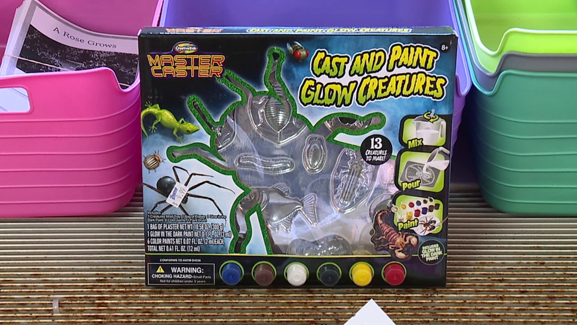 It's a project that promises hours of fun. It's called the "Master Caster," and it allows kids to create lots of bugs, but does it really work?