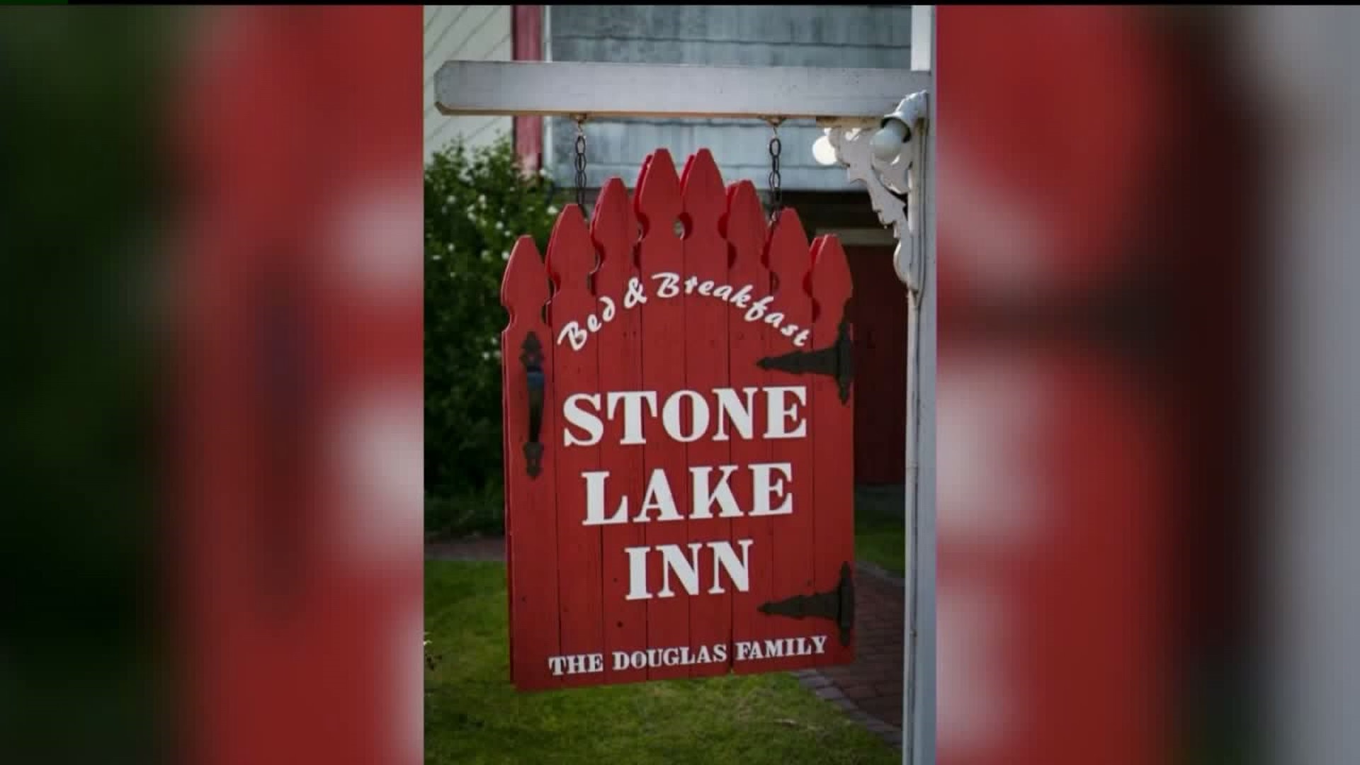 Sign Swiped from Inn in the Poconos