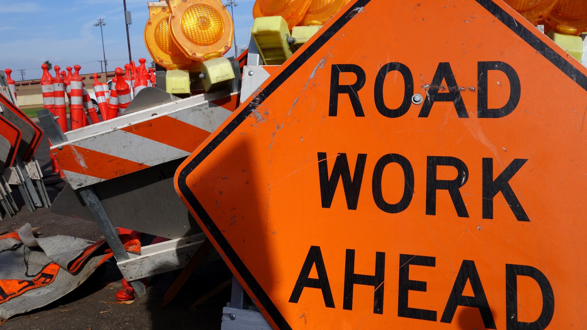 The work in the northbound lanes is scheduled to continue until Tuesday.