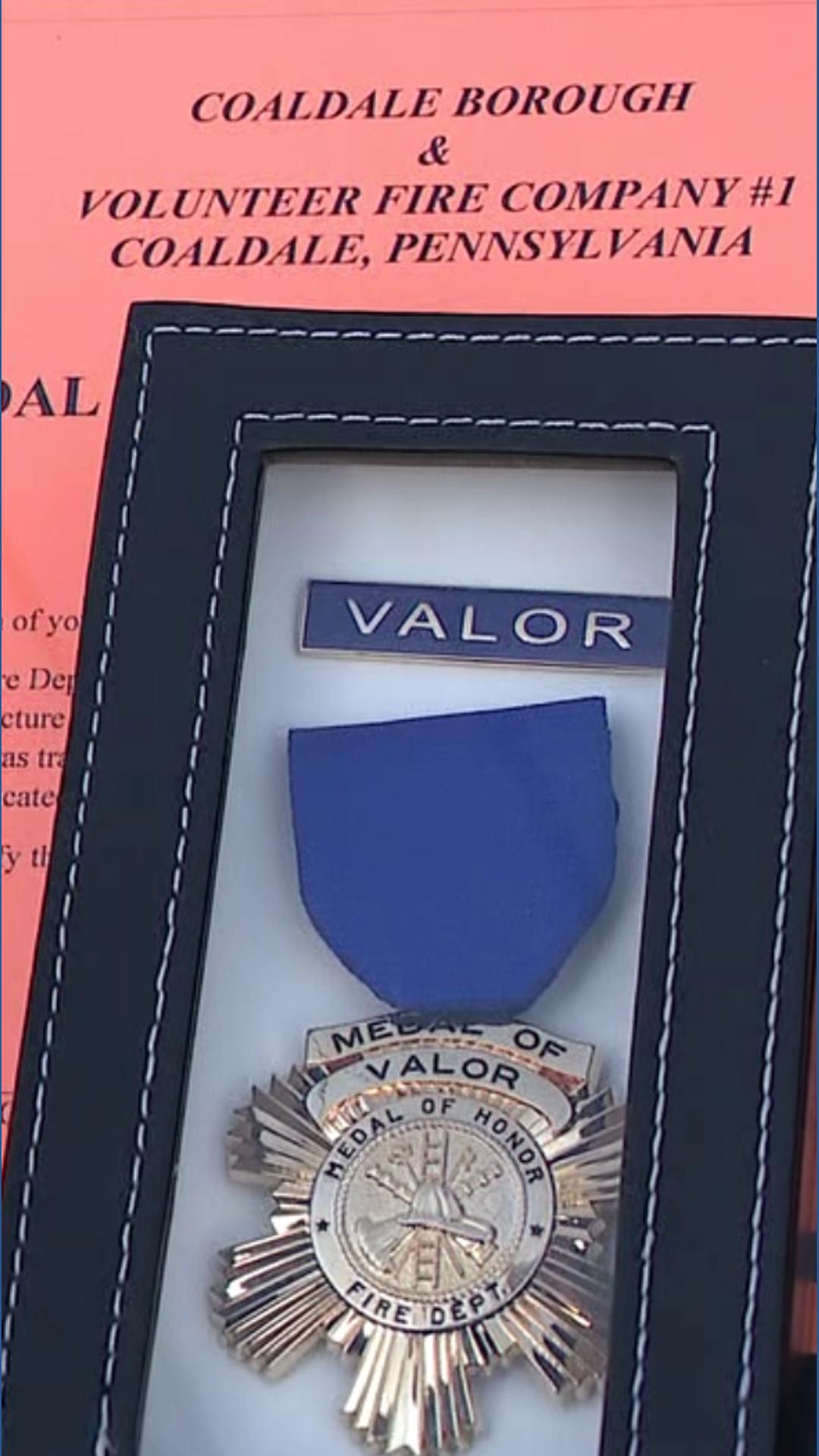 Eleven Schuylkill County firefighters earn Medals of Valor for rescue ...
