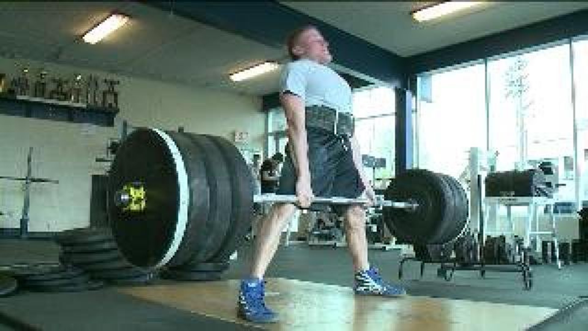 Dalton LaCoe wins Powerlifting Gold Medal