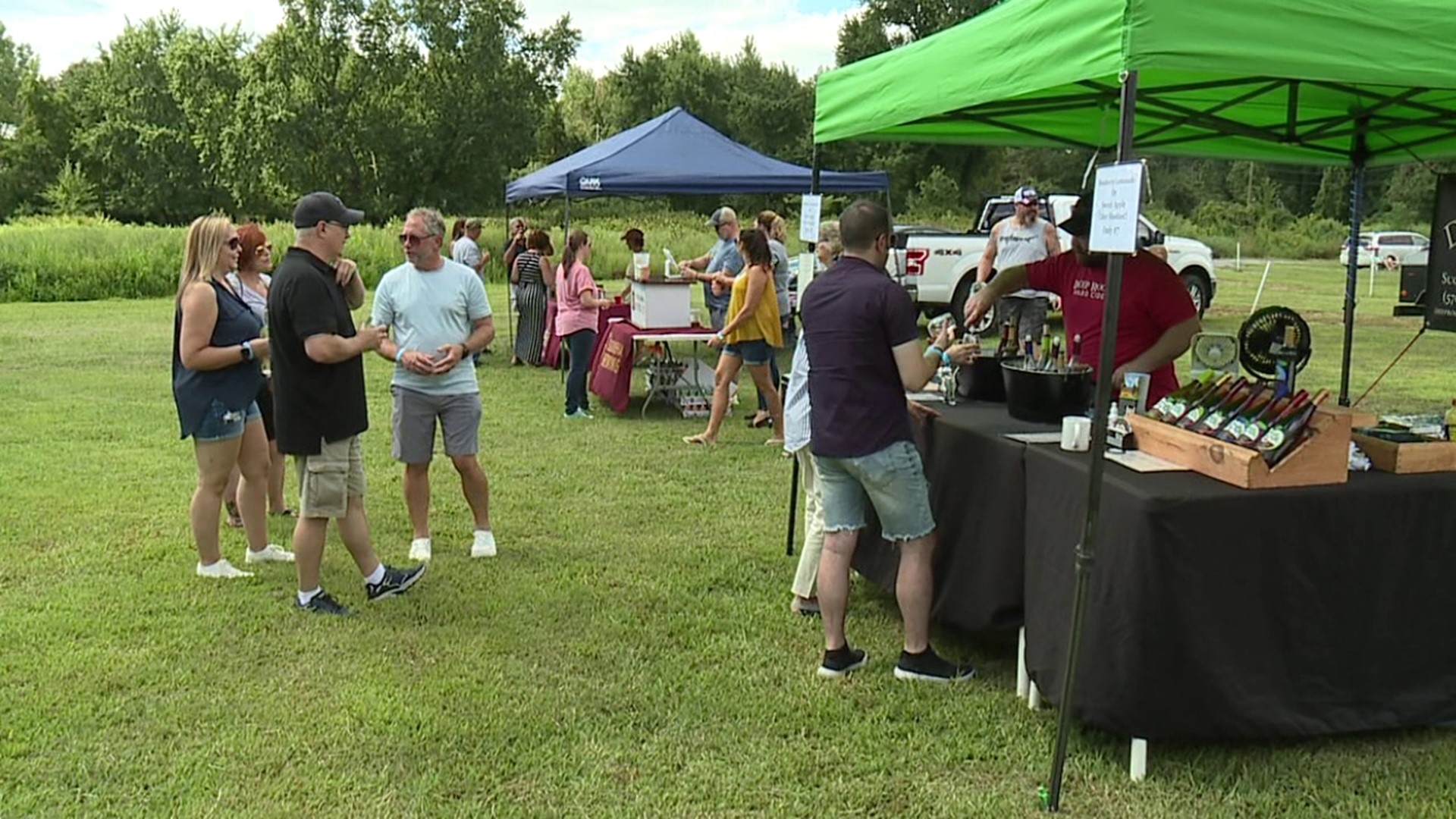 The Second Annual Rhythm & Wine Fundraiser was held in West Wyoming on Saturday.