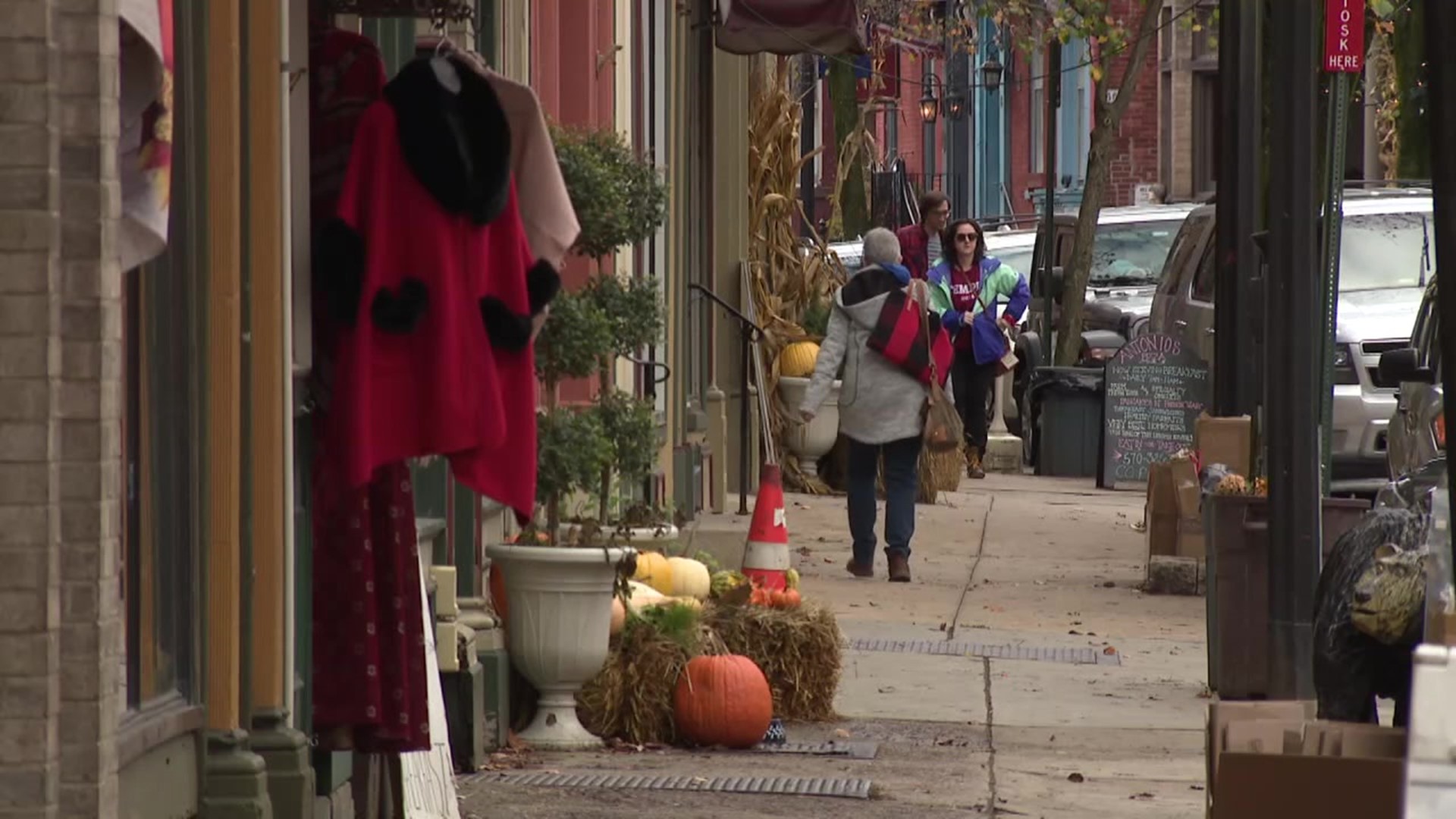 Business owner says it hasn't been easy keeping merchandise in with so many people already holiday shopping.