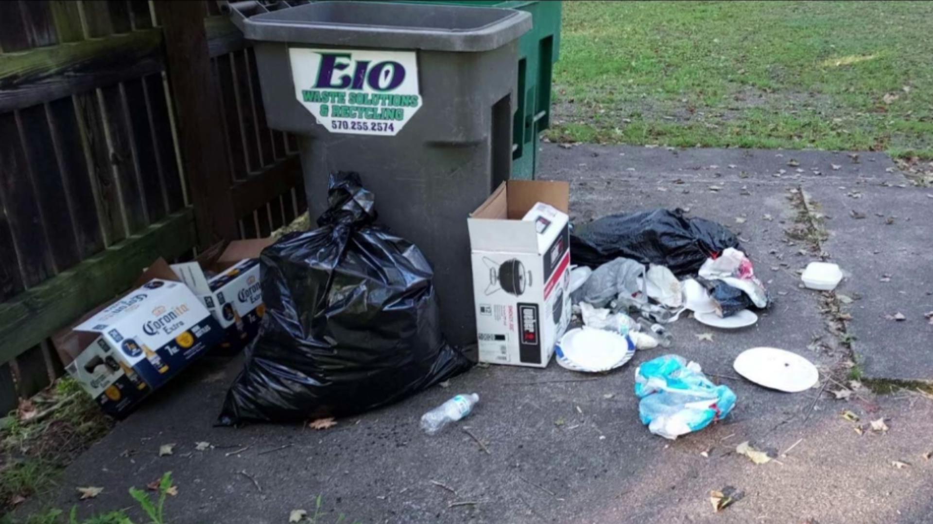 Seneca Trail County Park in Eaton Township is closed until further notice after a July Fourth celebration left the park littered and overcrowded. 