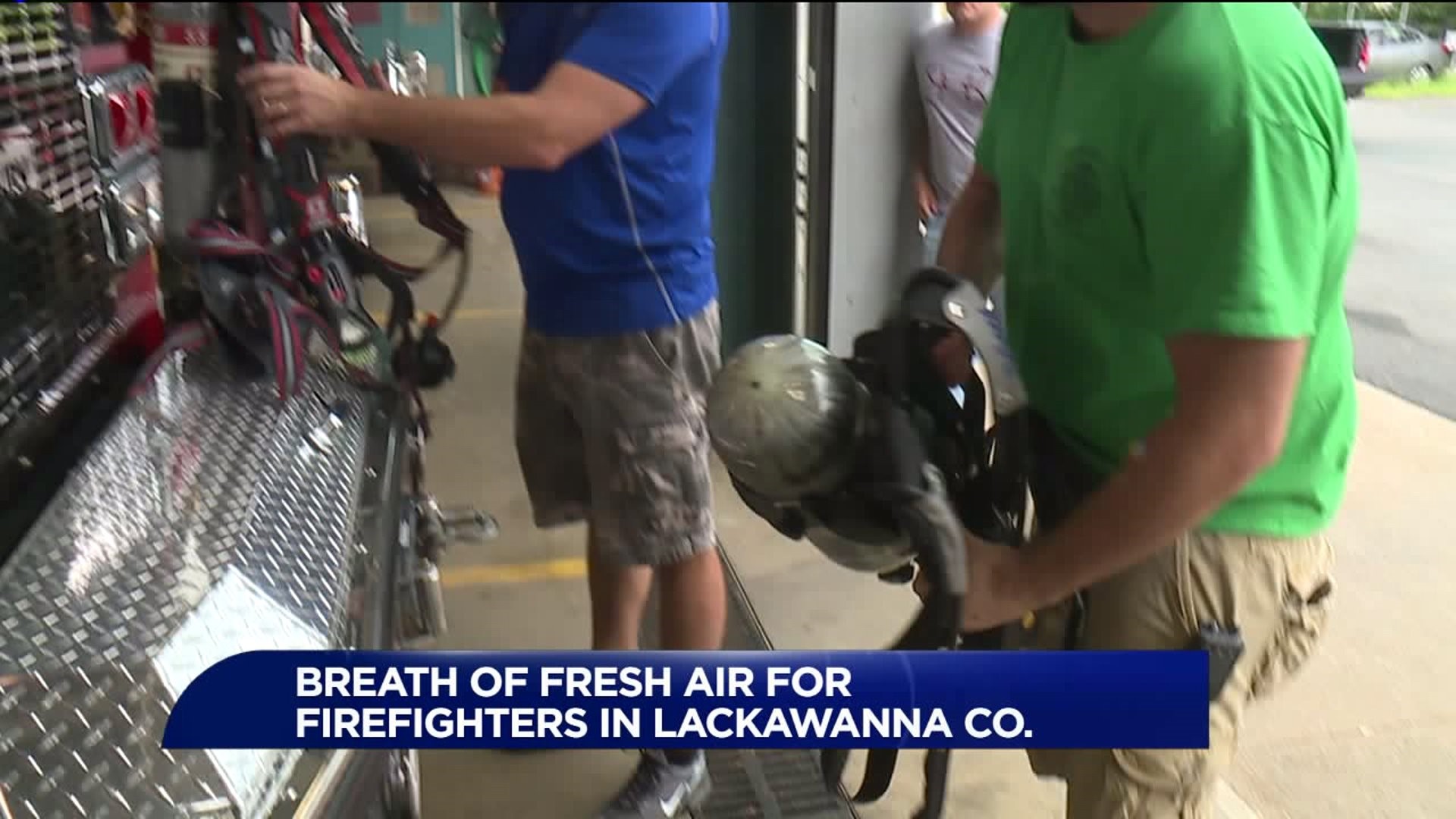 Breath of Fresh Air for Firefighters in Lackawanna County