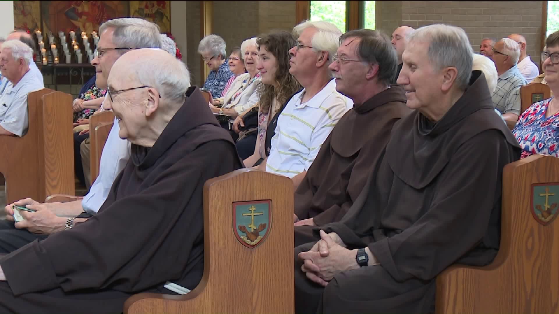 Luzerne County Faithful Honor Franciscan Friars