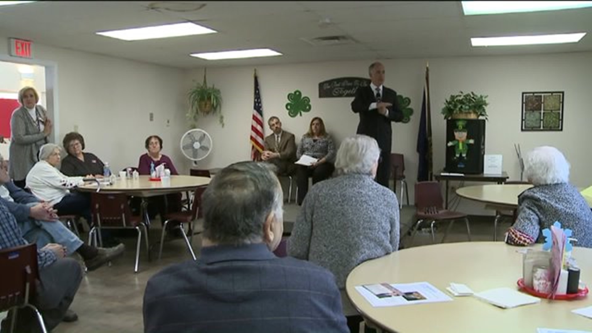 Senator Casey Visits Senior Center in Luzerne County