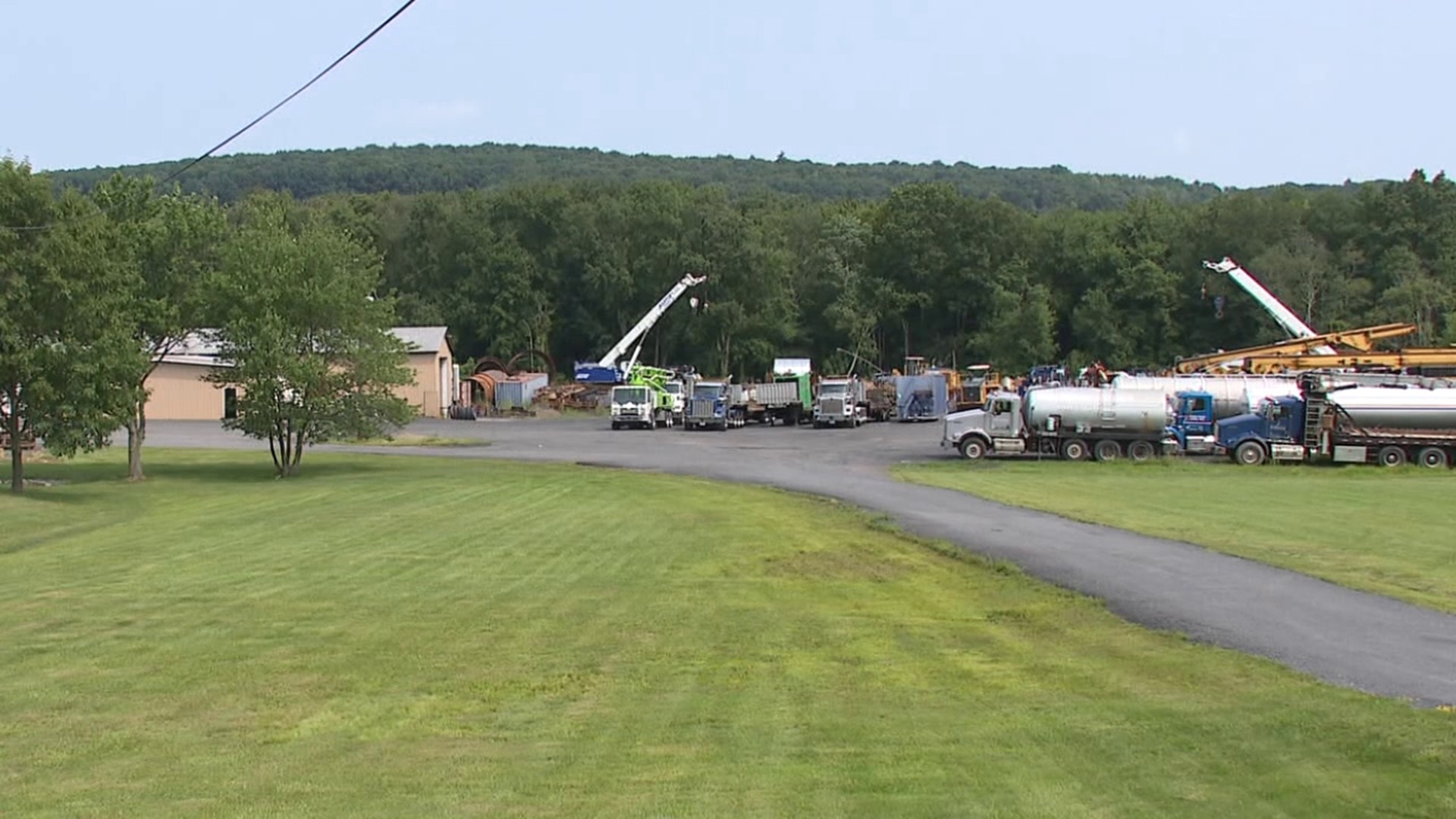Police say a Schuylkill County man died after another man hit and killed him with a tri-axle dump truck.