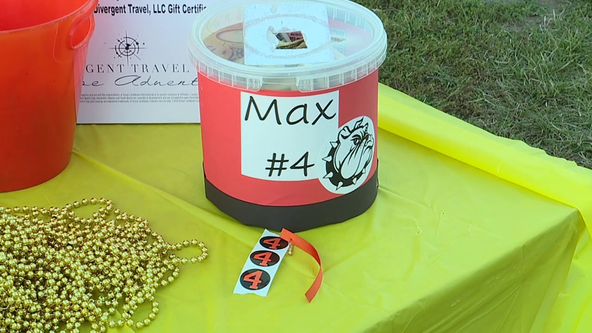Schools across central Pennsylvania are helping to raise money for Jersey Shore's Max Engle at football games this week.