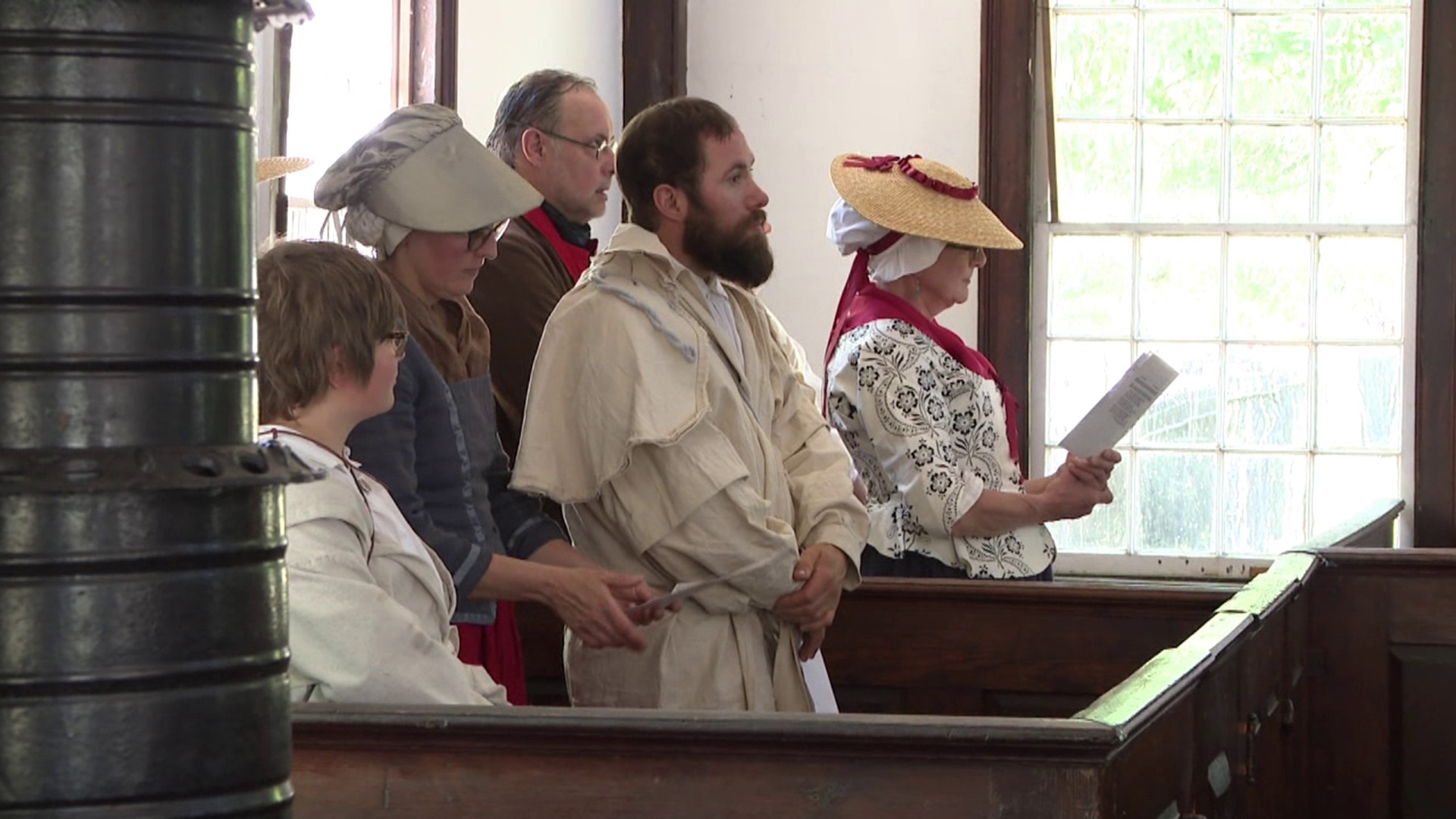 The event was held at the Forty Fort Meeting House Sunday afternoon.