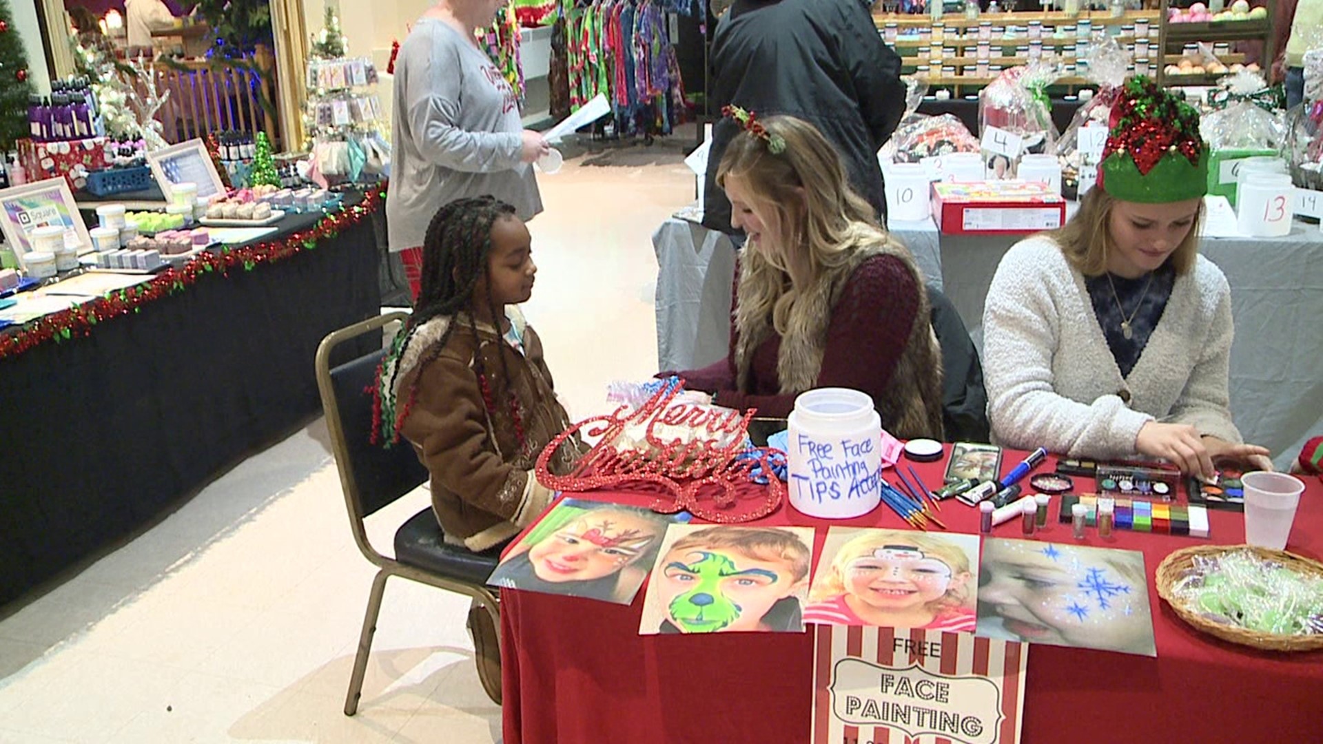 The holiday event held at the Tilbury Community Center featured dozens of vendors and activities for folks of all ages.