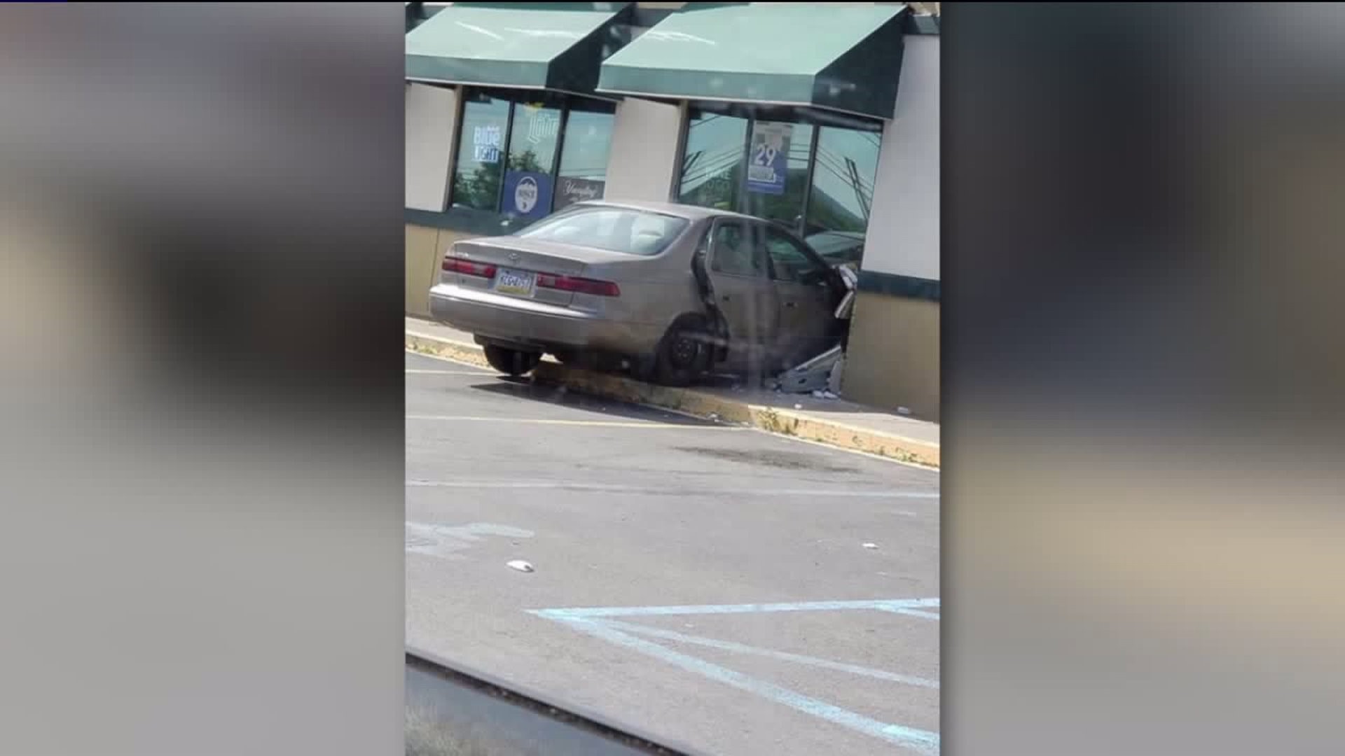 Car Crashes into Store in Luzerne County