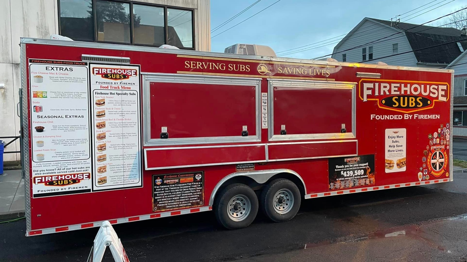 Firehouse Subs benefiting fire company in Nanticoke