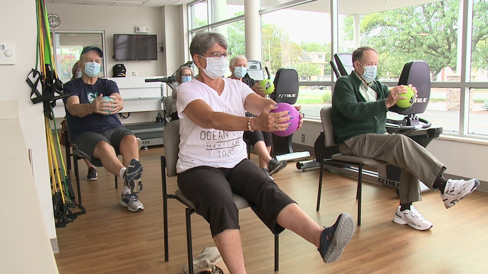 When COVID-19 hit last year, gyms and fitness centers were affected. That affected some older people in the area who used them to keep up strength and mobility.