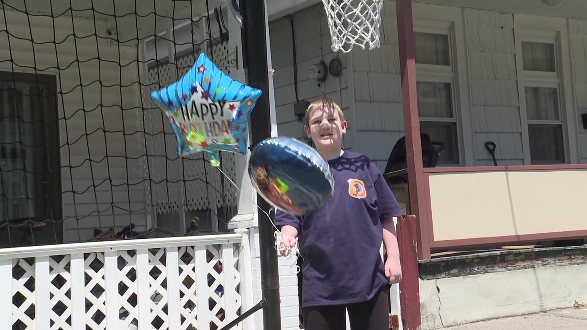 A boy from Tamaqua who has autism turned 11 years old on Thursday and he got to celebrate with a big parade.
