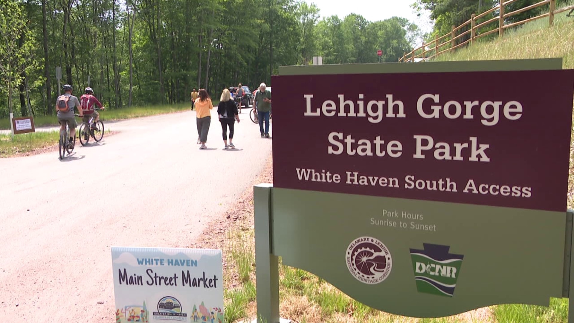 A new festival in Luzerne County not only explored ways for folks to enjoy the outdoors but also celebrated the reopening of a trailhead two years in the making.