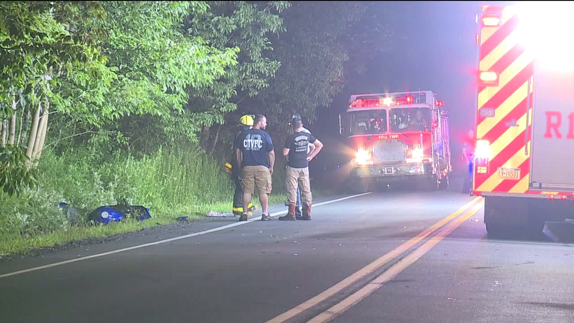 Three Taken to Hospital After Two-Motorcycle Crash in Lackawanna County