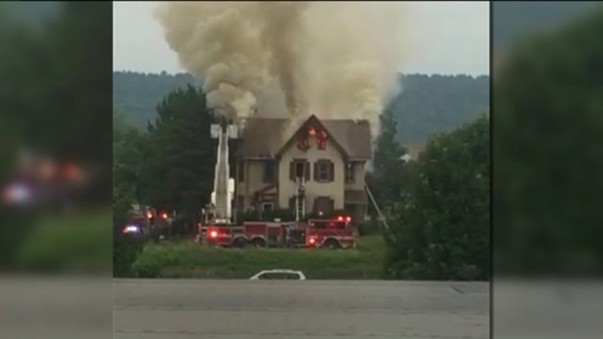 Flames Billowed From Williamsport Home