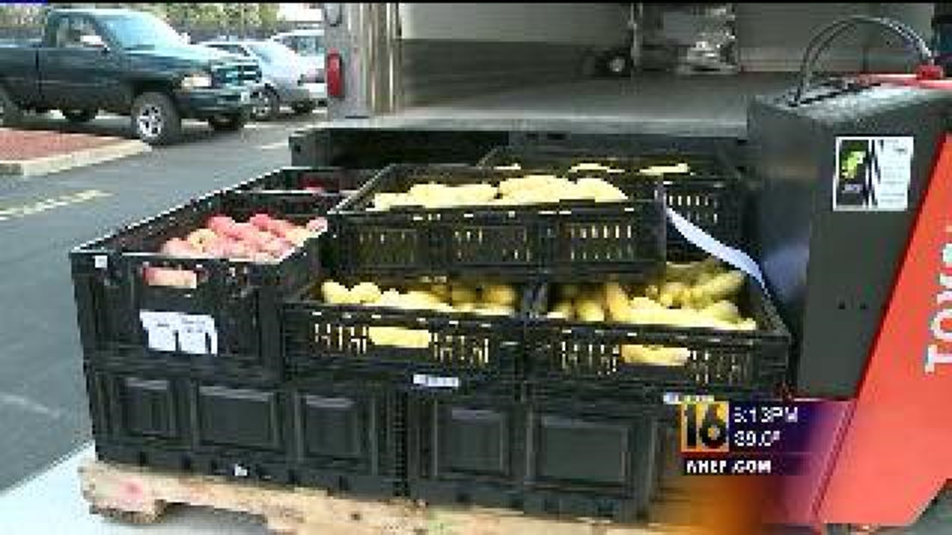 Food Bank Cooler Delivers on Fresh Food