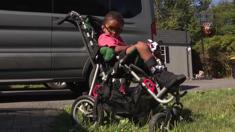 UPDATE: Boy gets new wheelchair after his old one got stolen
