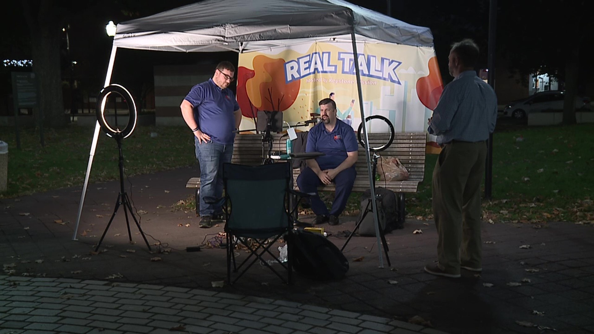 Keystone Mission held the Real Talk event to get people talking about homelessness.