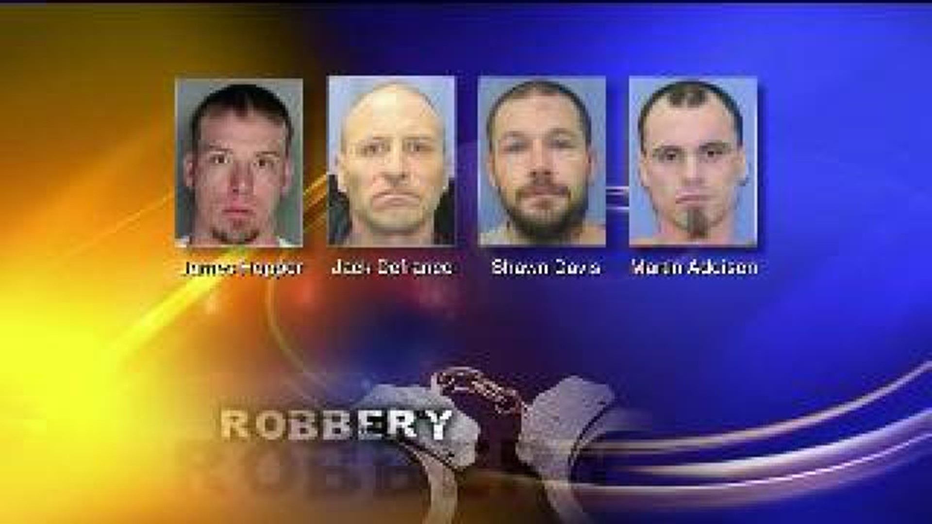 Four Charged, Accused of Armed Home Invasion