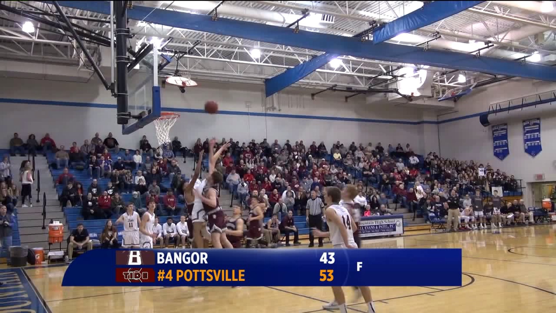 Bangor vs Pottsville boys