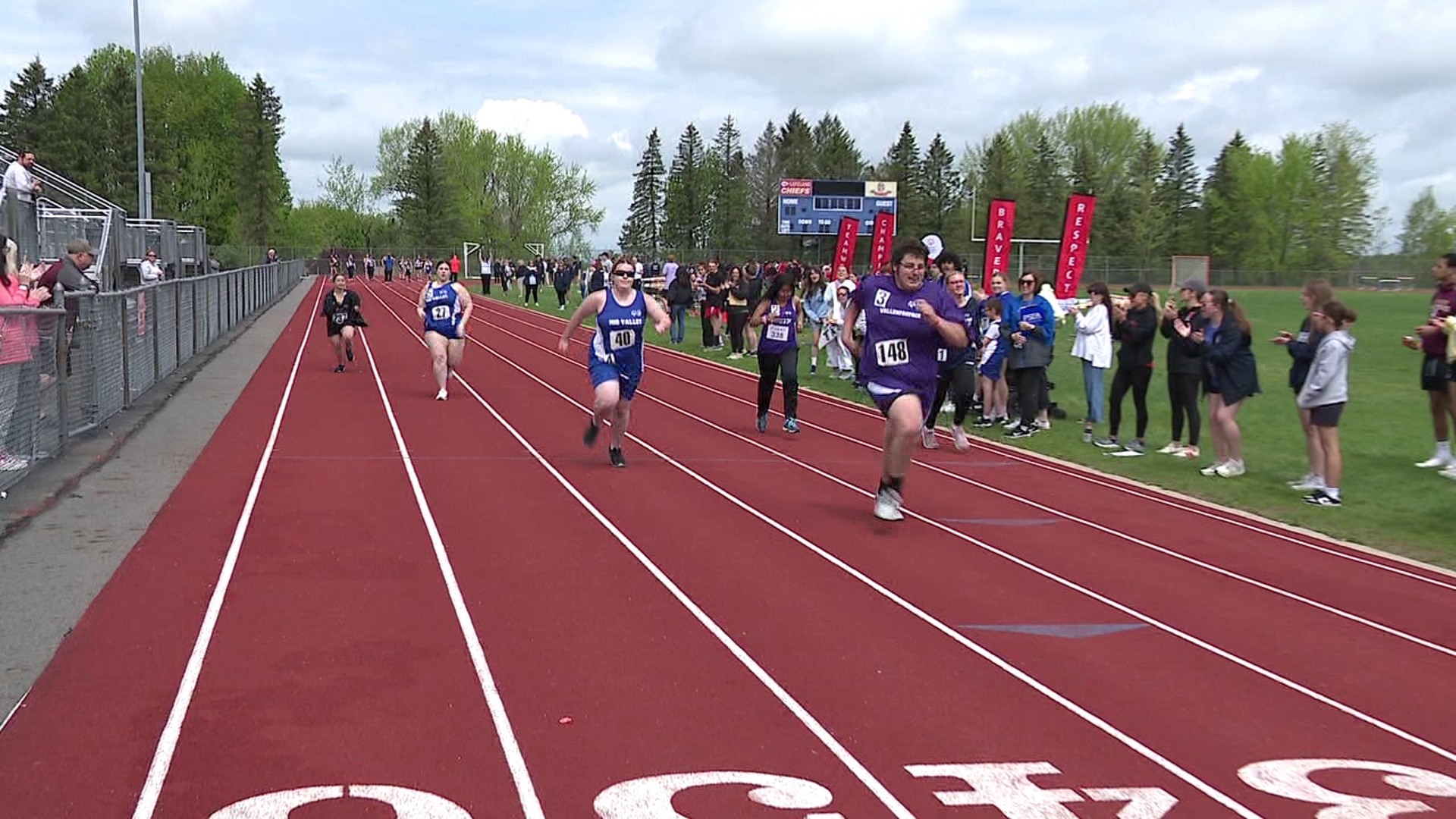 Seven schools participated in the regional championship.
