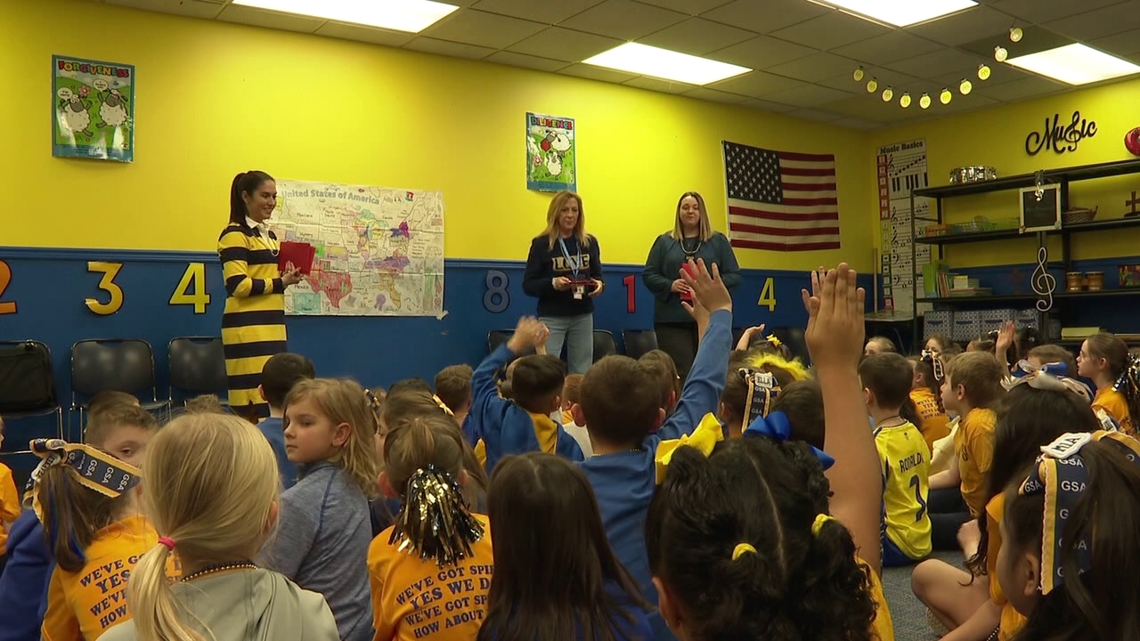 First graders seek valentines from all 50 states