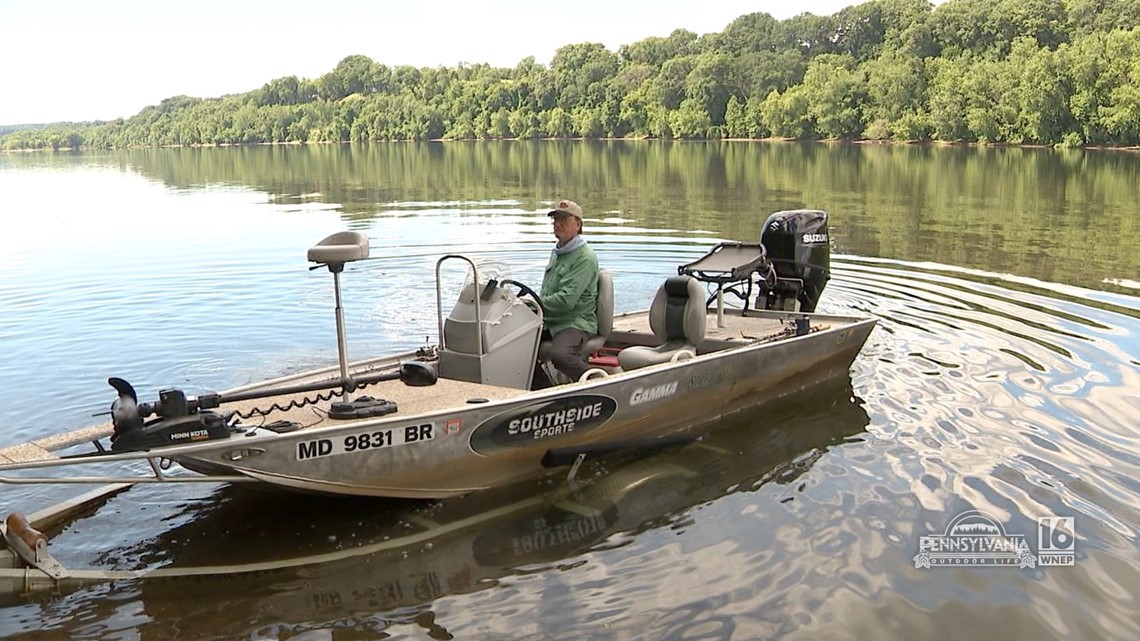 Susquehanna River Bass Fishing with Ken Maurer