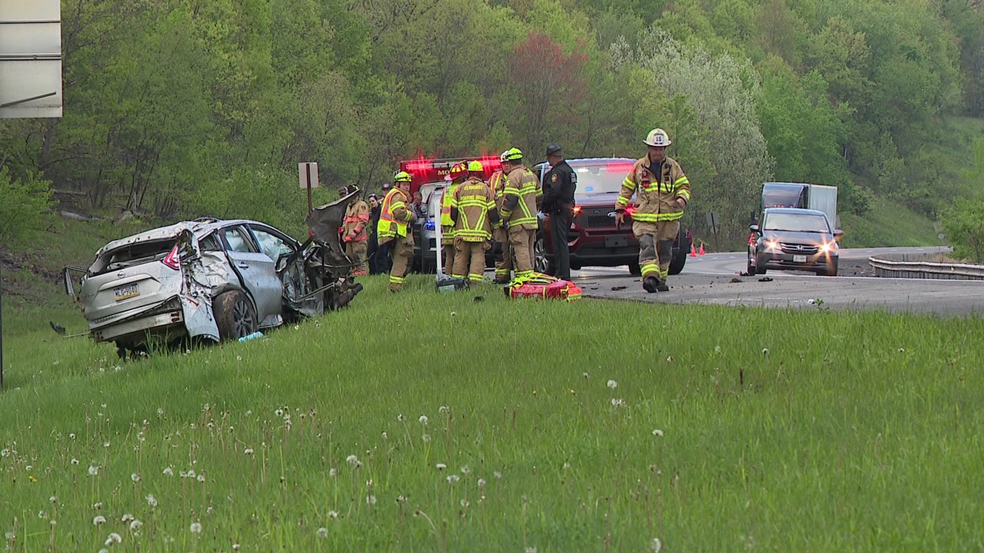 Melanie Colazzo of Greentown was pronounced dead on the scene of a crash along I-84 West in Roaring Brook Township near Dunmore.